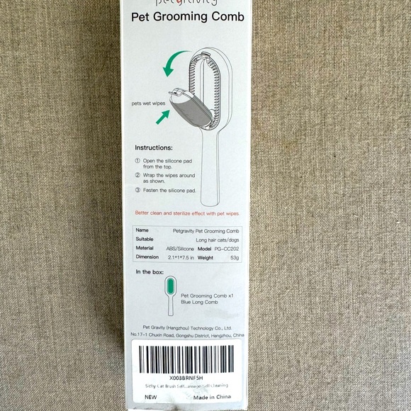 Pet Gravity, Pet Grooming Comb - Picture 5 of 6